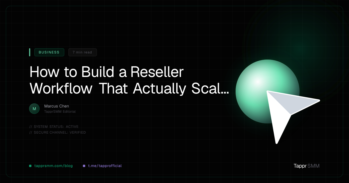 How to Build a Reseller Workflow That Actually Scales