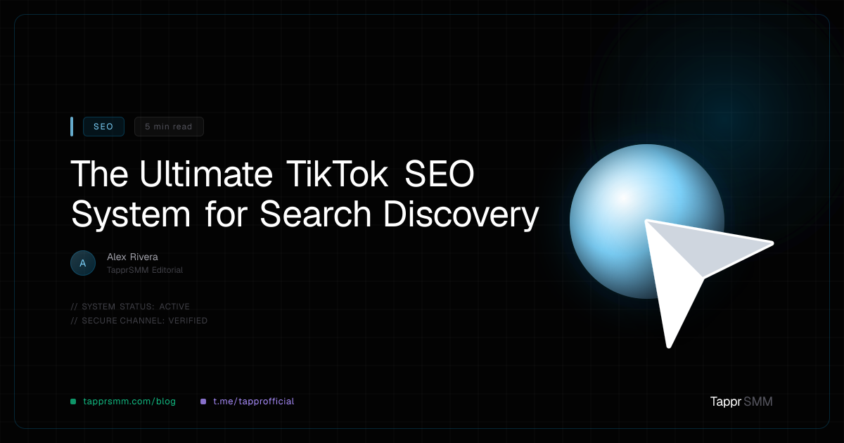 The Ultimate TikTok SEO System for Search Discovery